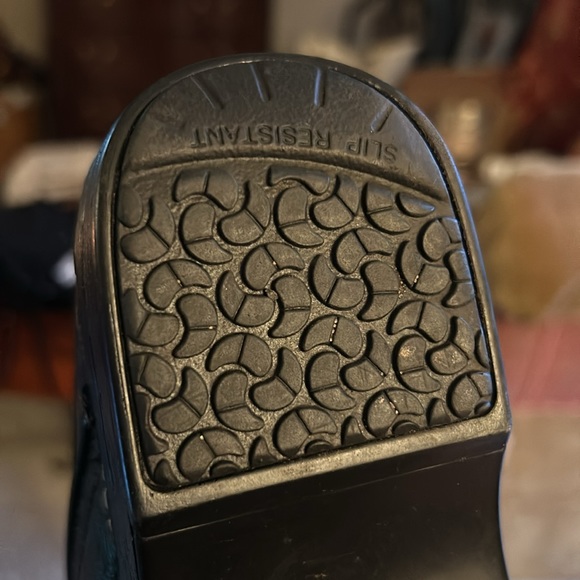 Dansko Tooled Leather Clogs - Picture 8 of 9
